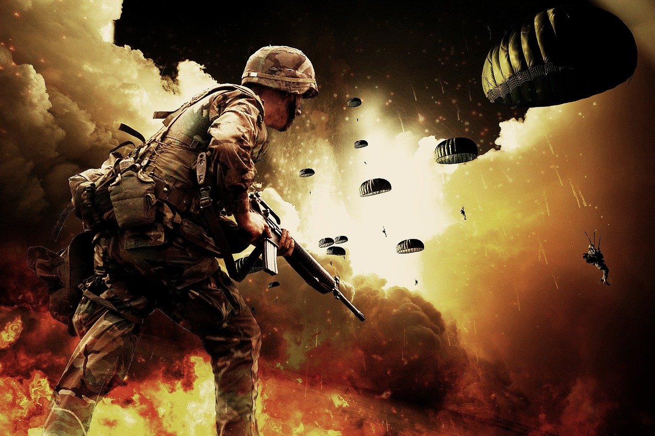 Watch: Soldier on parachuting to remote island to bring Hantavirus aid